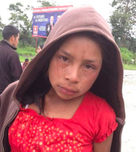 This 13-year-old girl lost her parents and a brother in the mudslide on Sept. 12. 