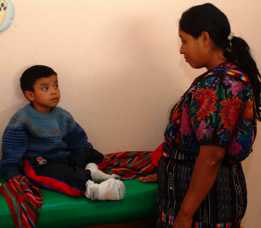 Miguel & Mom 2005