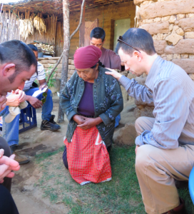 Home visit with Widow