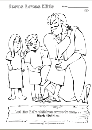 089en Jesus Loves Children Lesson