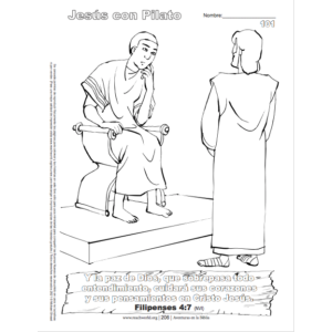 101 Jesús con Pilato