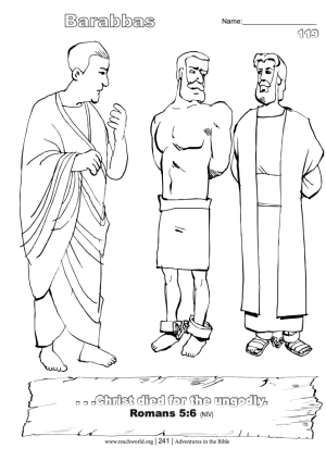 119en Barabbas Lesson