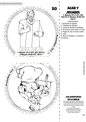 050M Rey Acab y Reina Jezabel