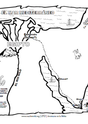 Mapa del Éxodo