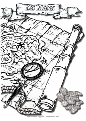 Cuatro mapas en paquete