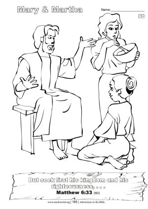 090en Mary and Martha Lesson