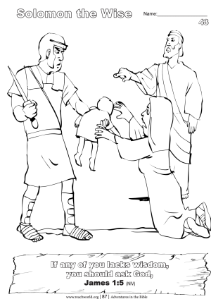 043en Solomon's Wisdom Lesson
