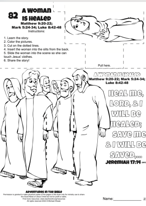 082en A Woman is Healed Craft