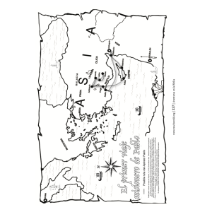 Mapas de los viajes de Pablo