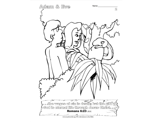 002en Adam and Eve Lesson