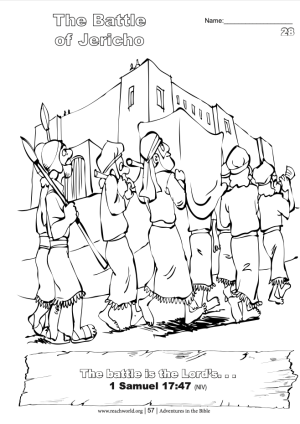 028en The Battle of Jericho Lesson
