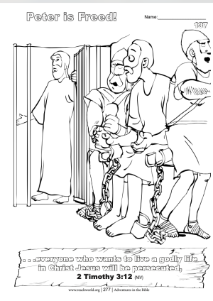 137en Peter Escapes from Jail Lesson