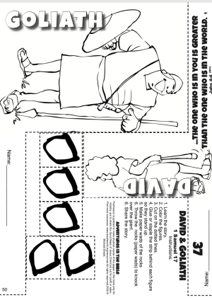 037 David and Goliath Craft