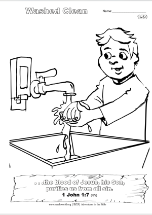 159en Washed Clean Principle Lesson
