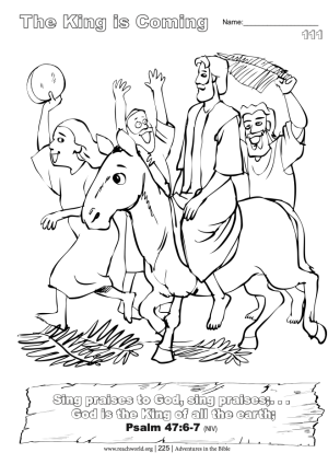 111en Jesus Enters Jerusalem Lesson