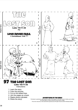 097en The Lost Son Parable Craft