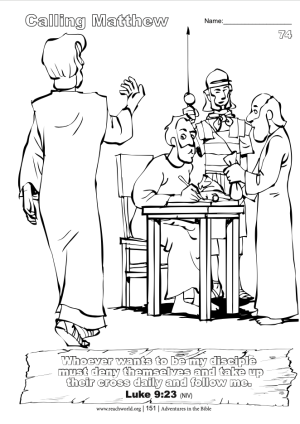 074en Jesus Calls Matthew Lesson