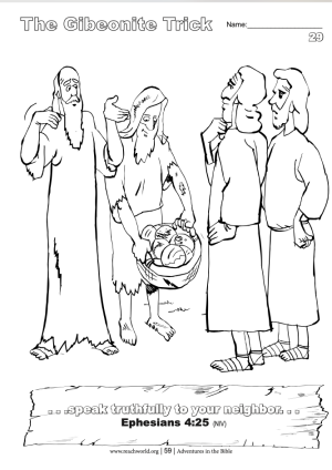 029en The Gibeonite Trick Lesson