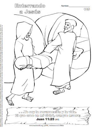 122 Sepultando a Jesús