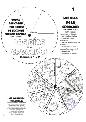 001M La Creación Manualidad