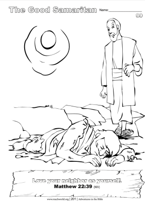 099en The Good Samaritan Lesson