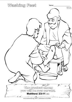 114en Washing Dirty Feet Lesson