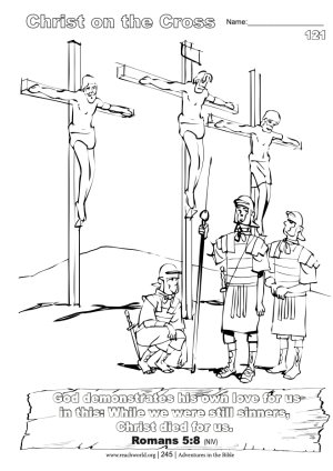 121en Jesus on the Cross Lesson