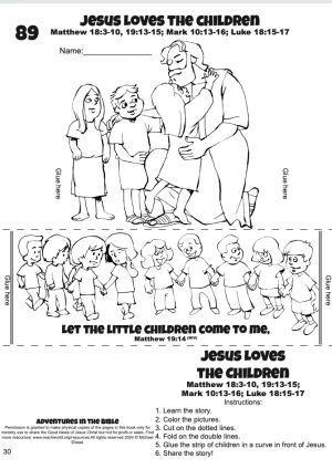 089en Jesus Loves Kids Craft