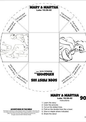 090en Mary and Martha Craft