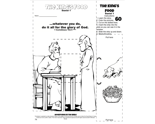 060en Daniel and the King’s Food Craft